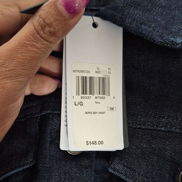 Guess Dark Blue Denim Jacket - Picture 6 of 16